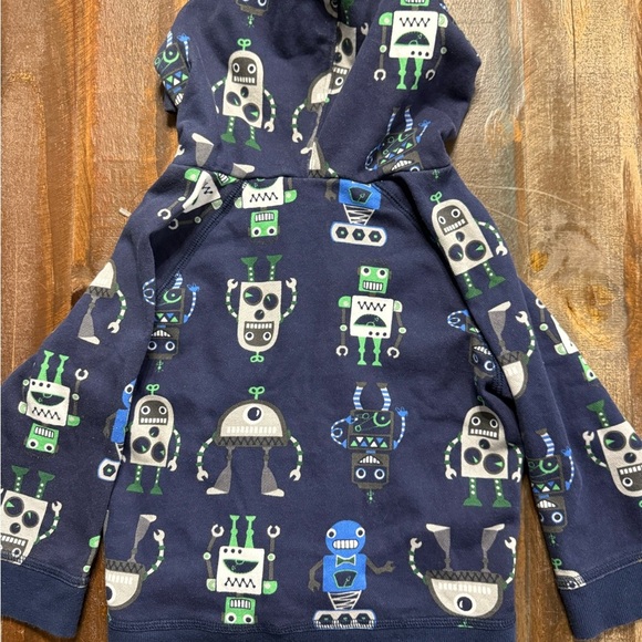 Gymboree Robot Print Hoodie - Picture 2 of 3